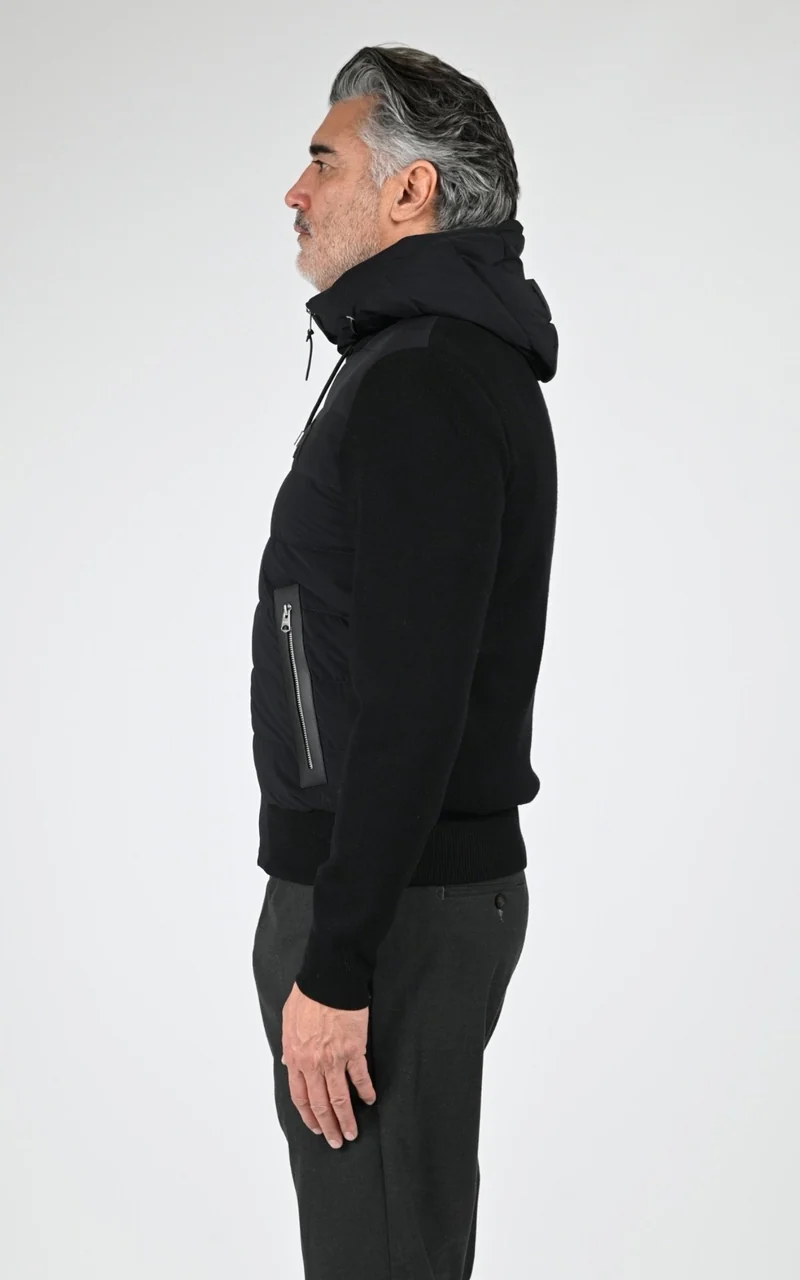 Veste matelassée Andrew-Z noir