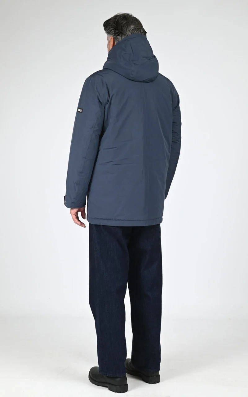 Parka bleu marine