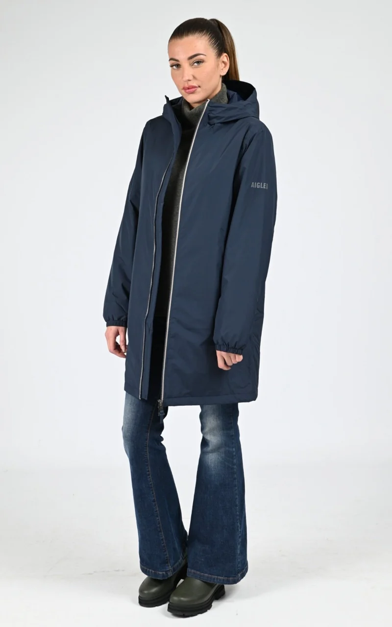 Parka Rain Pack Warm mixte bleu marine