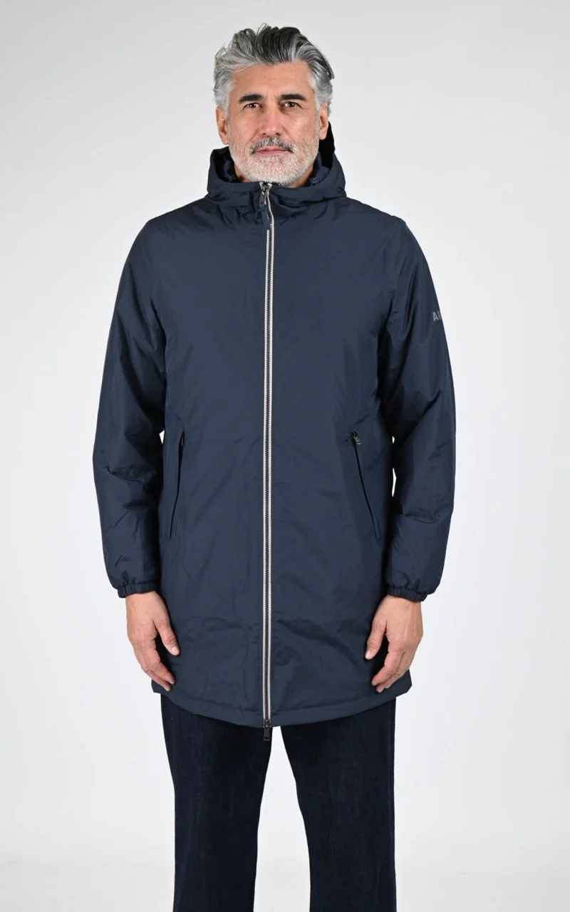 Parka Rain Pack Warm mixte bleu marine