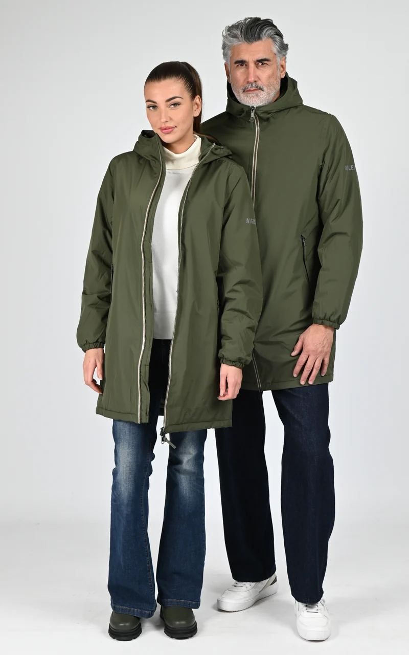 Parka Rain Pack Warm mixte kaki