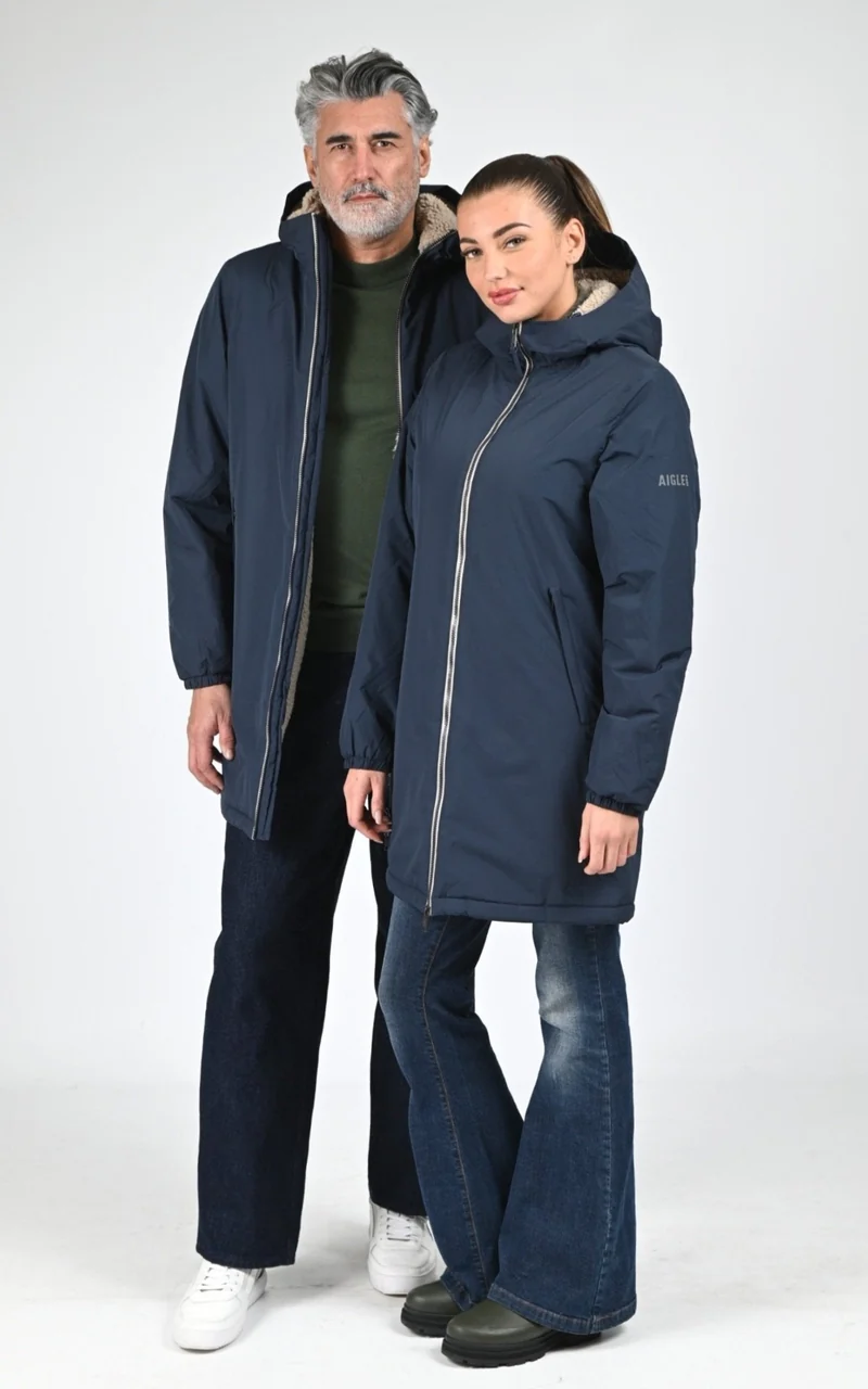 Parka Rainpack mixte bleu marine