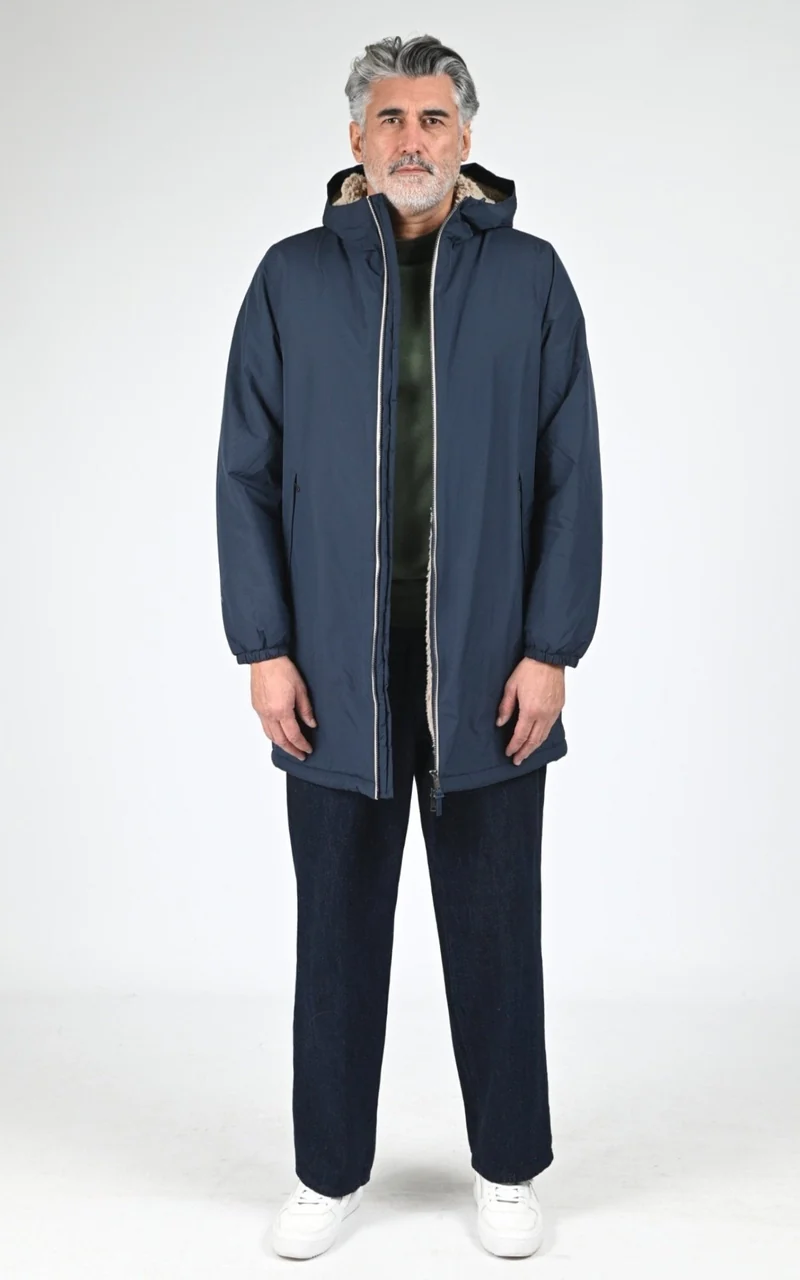 Parka Rainpack mixte bleu marine