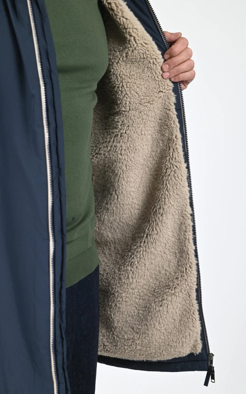 Parka Rainpack mixte bleu marine