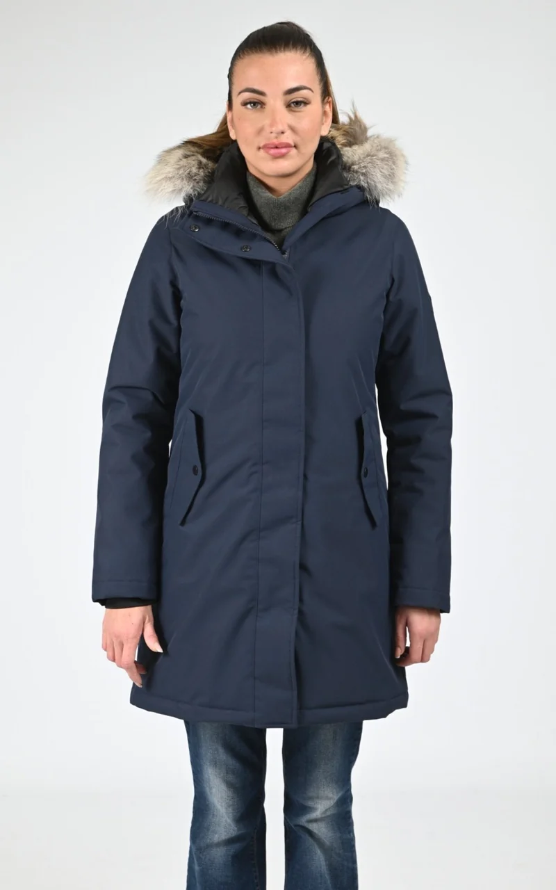 Parka Heidi bleu marine