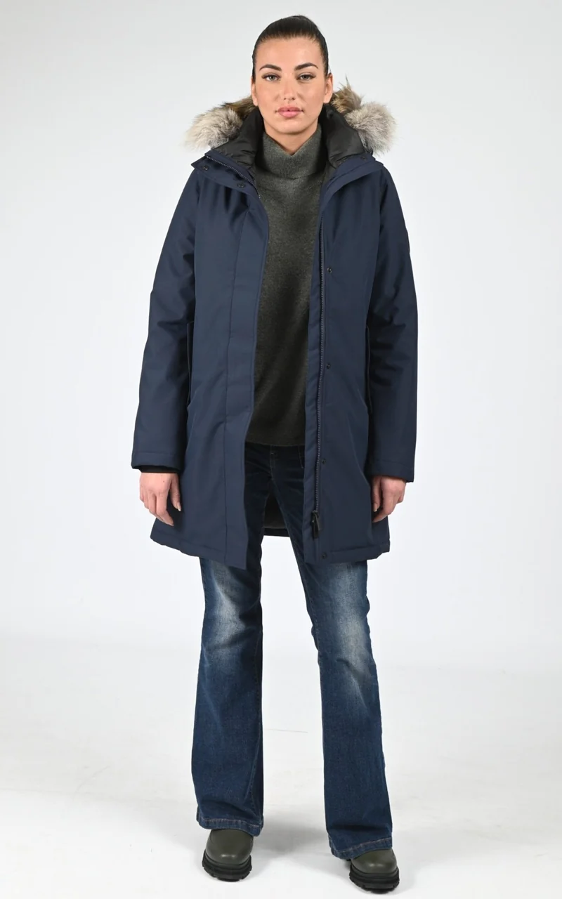 Parka Heidi bleu marine