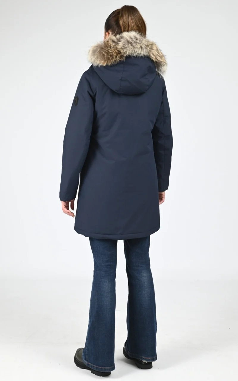 Parka Heidi bleu marine