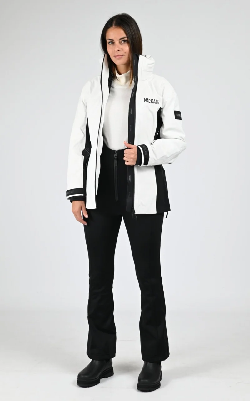 Veste de ski 3-en-1 Ayira blanc