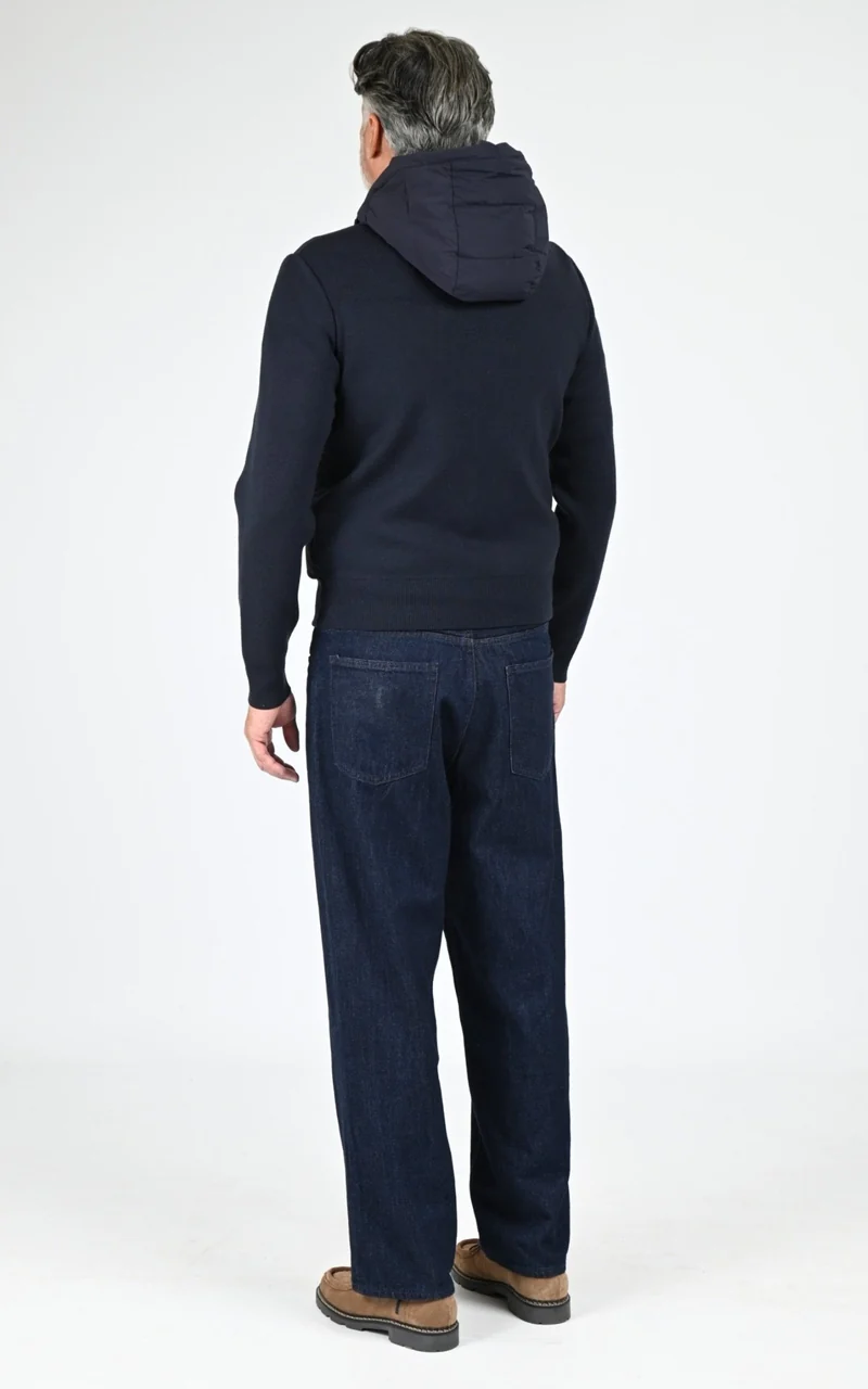 Veste matelassée Andrew-Z bleu marine