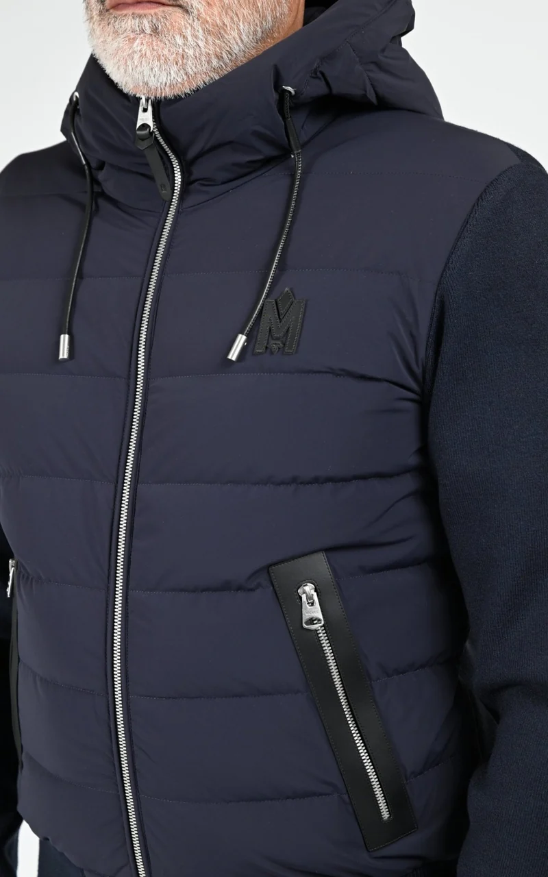 Veste matelassée Andrew-Z bleu marine