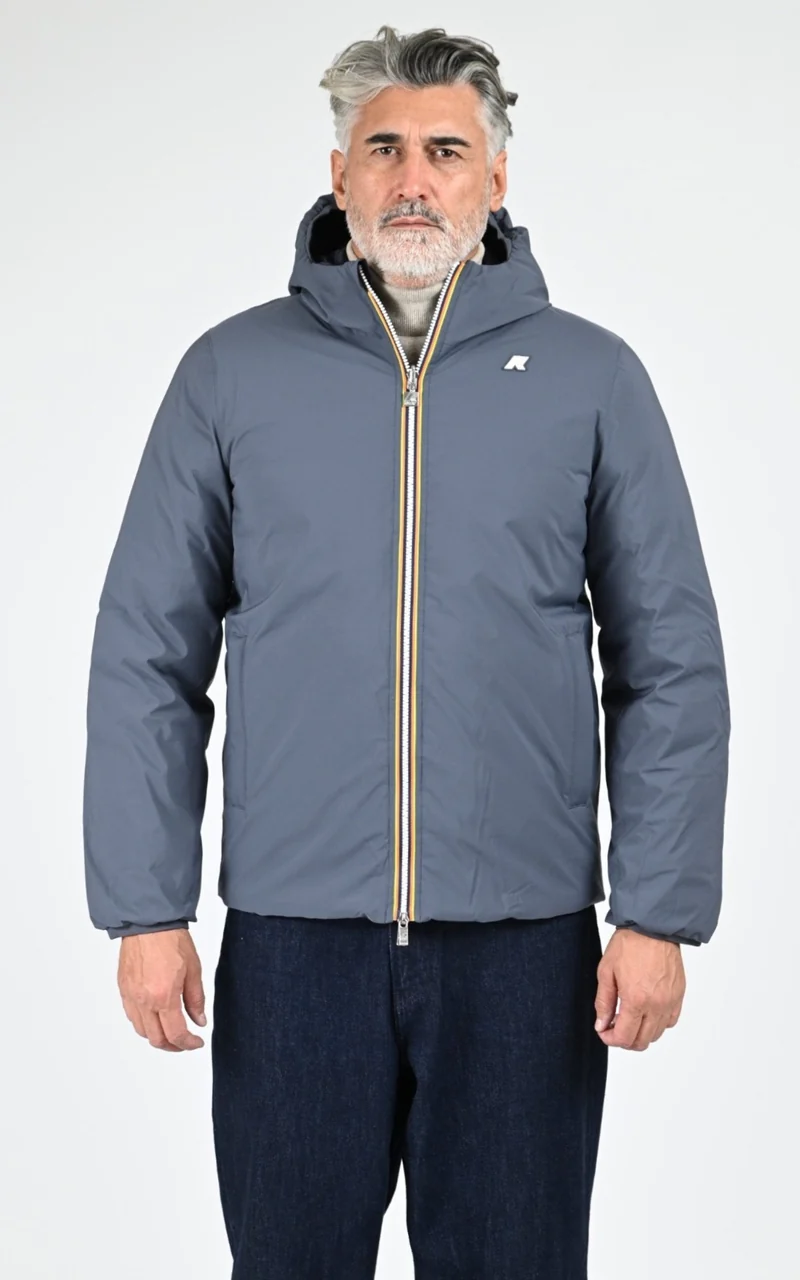 Parka 2-en-1 réversible Jack St Thermo bleu