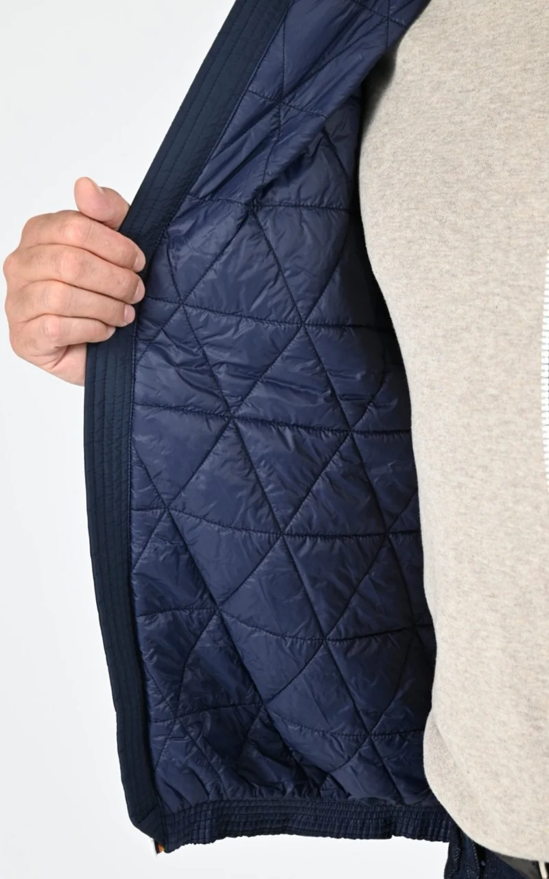 Veste réversible Jack St Warm bleu marine