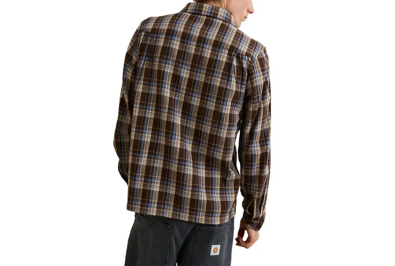 CHEMISE À MANCHES LONGUES À CARREAUX ALEX