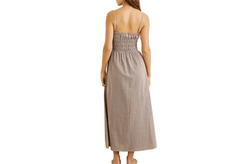 ROBE MIDI À CARREAUX LONDON