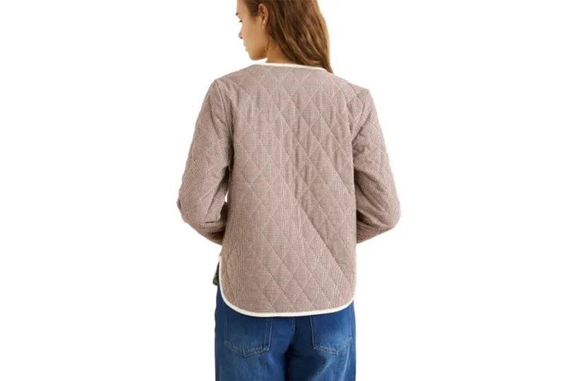 VESTE MATELASSÉE RÉVERSIBLE À CARREAUX LONDRES