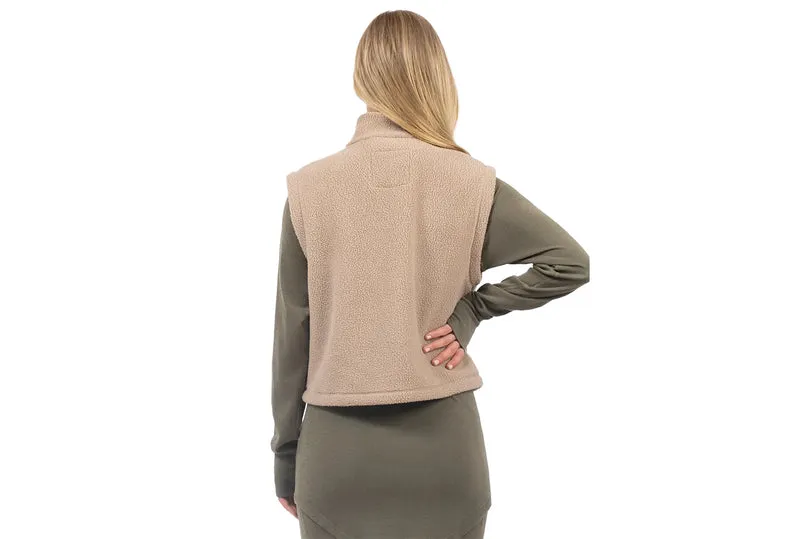 GILET SHERPA BOXY