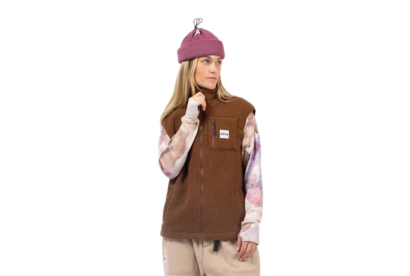 GILET SHERPA LUMBERJACKIE