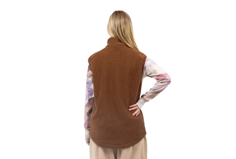 GILET SHERPA LUMBERJACKIE
