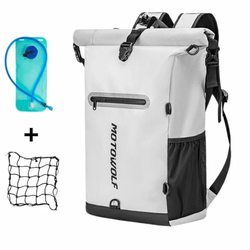 Sac à Dos Étanche + Poche Hydratation 2 L | HydraRide ™ 25 L
