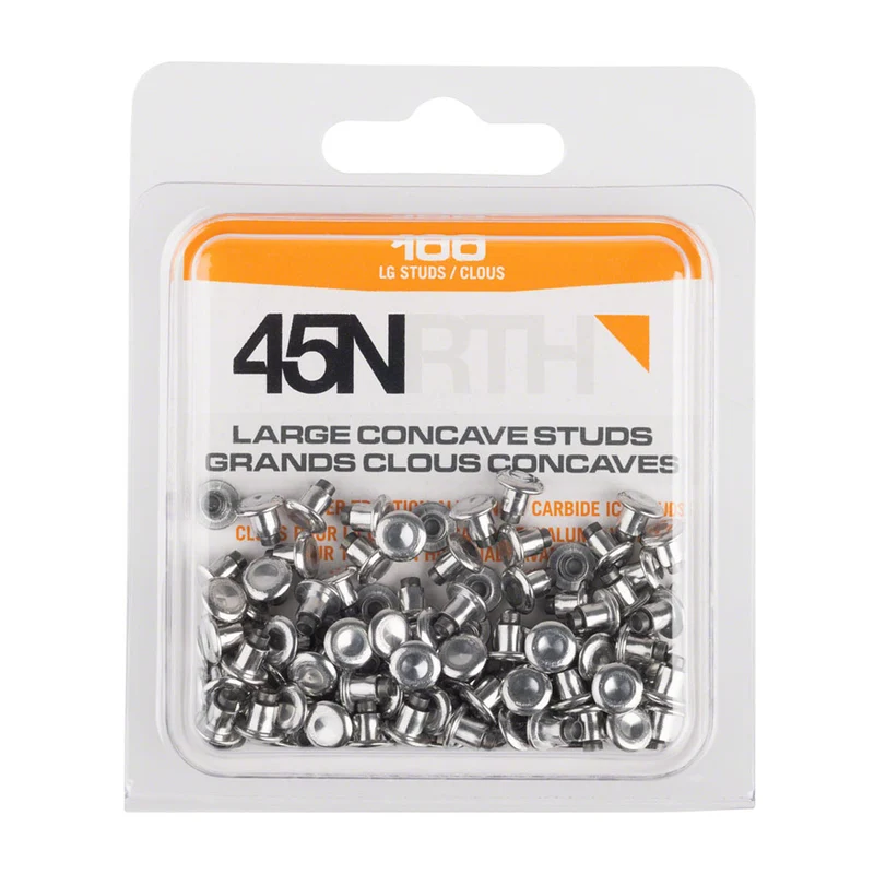 Ensemble de clous concaves Large pour pneus d'hiver 45NRTH - 100 unités