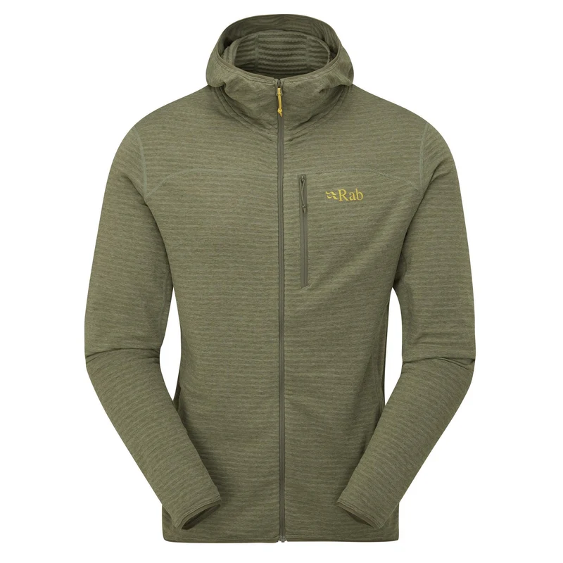 Ascendor Men's Fitted Light Zip-Up Hooded Jacket