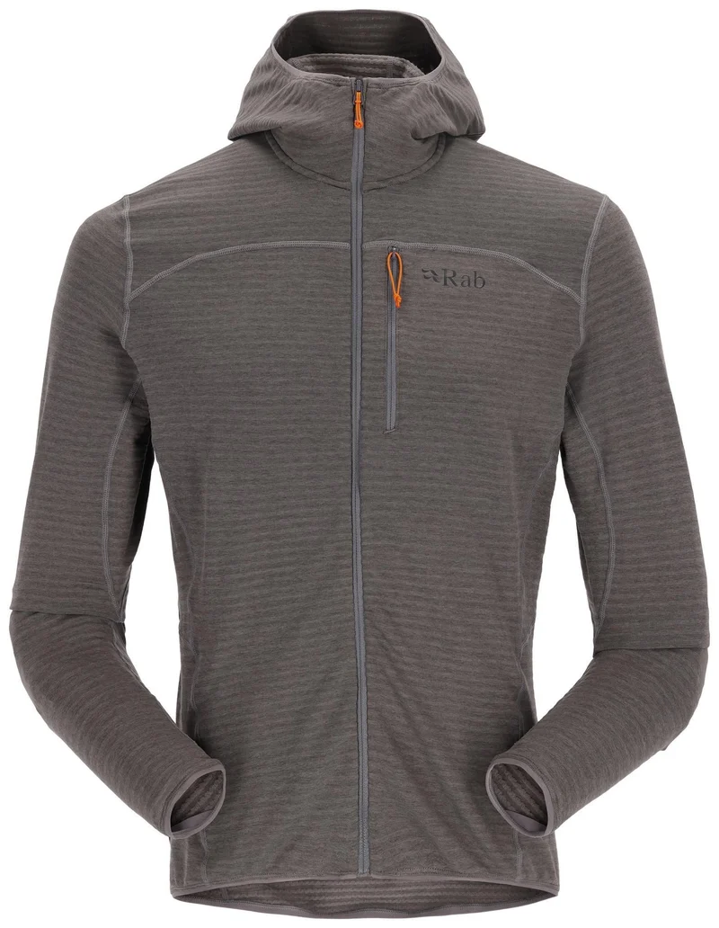 Ascendor Men's Fitted Light Zip-Up Hooded Jacket