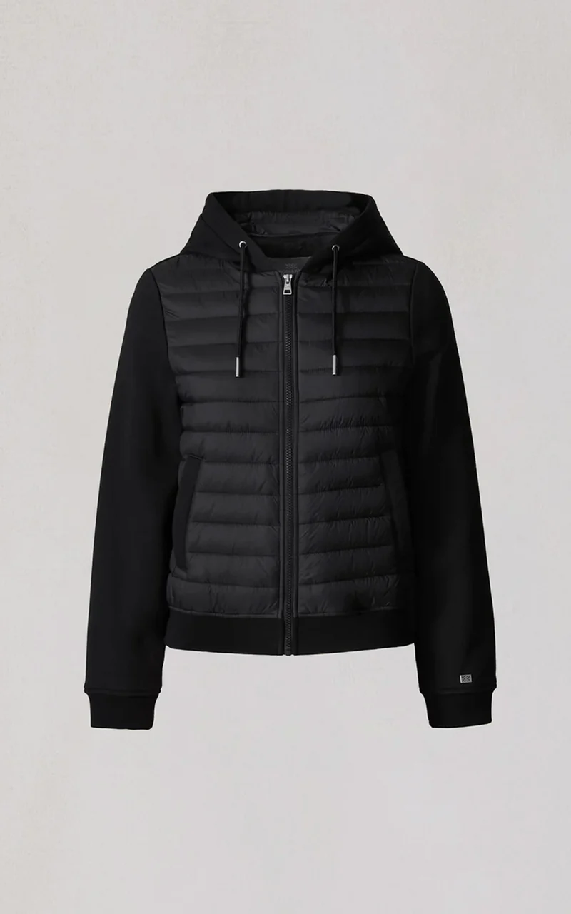 Veste matelassée noir