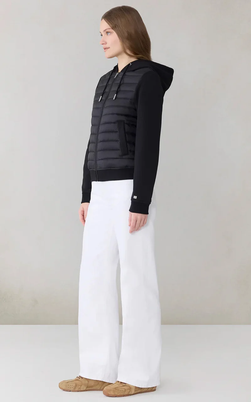 Veste matelassée noir