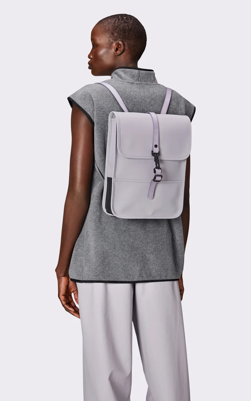 Sac à dos Back pack micro gris mauve