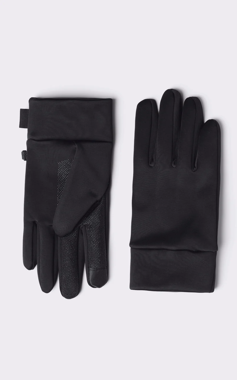 Gants polaire antidérapants noir