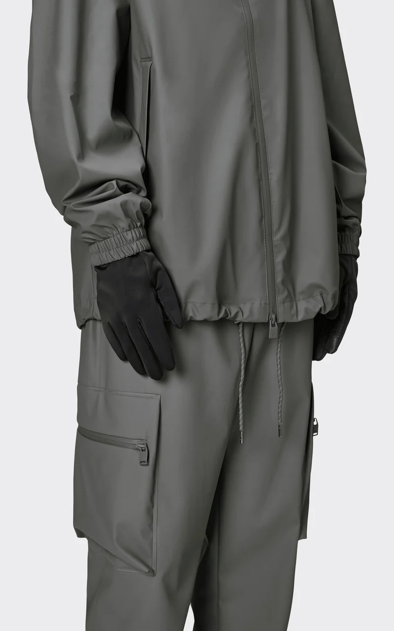 Gants polaire antidérapants noir