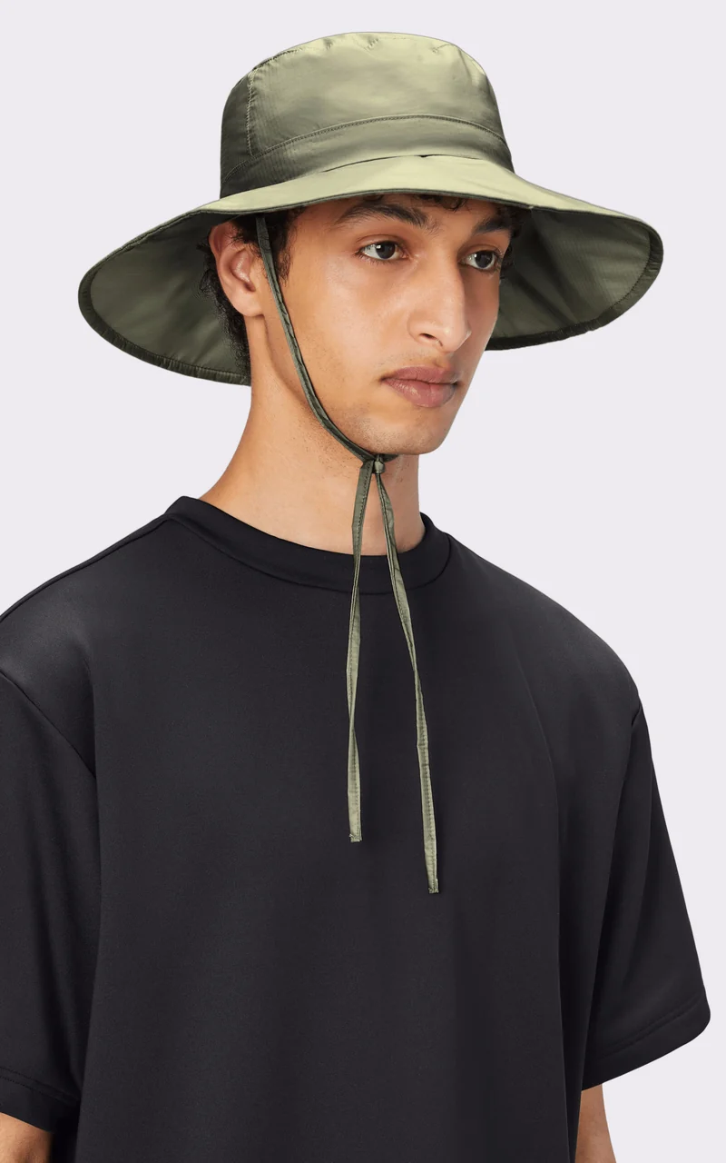 Chapeau de pluie Boonie hat vert