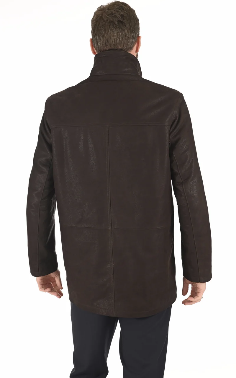 Surveste Max vachette nubuck marron