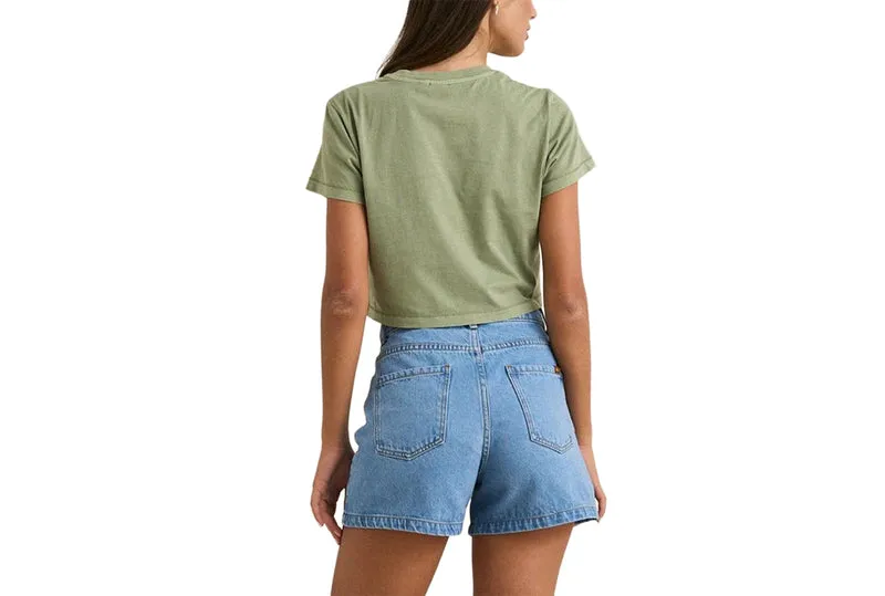T-SHIRT ISLAND CROP CREW