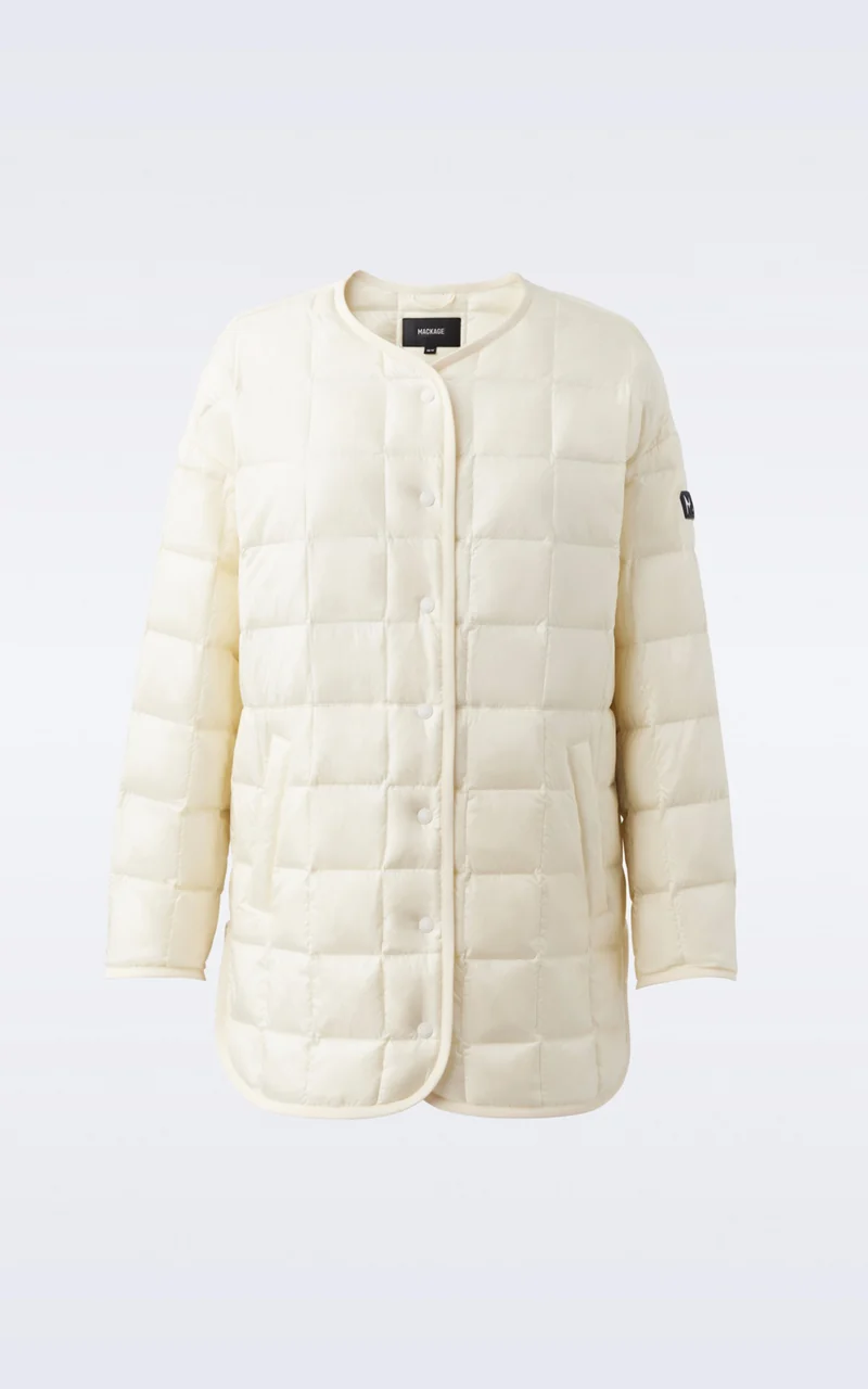 Veste matelassée Etoile-C2 Ecru