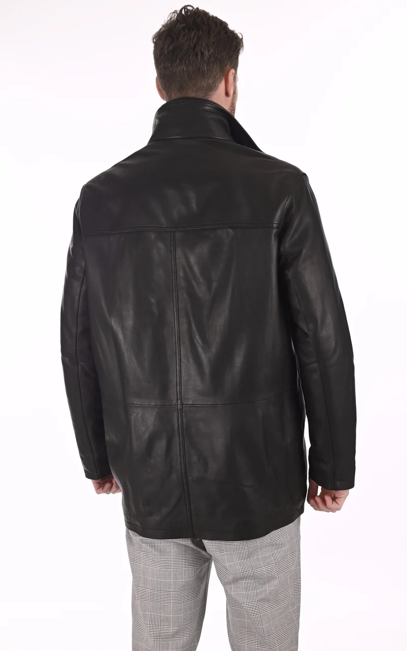 Surveste Max cuir noir