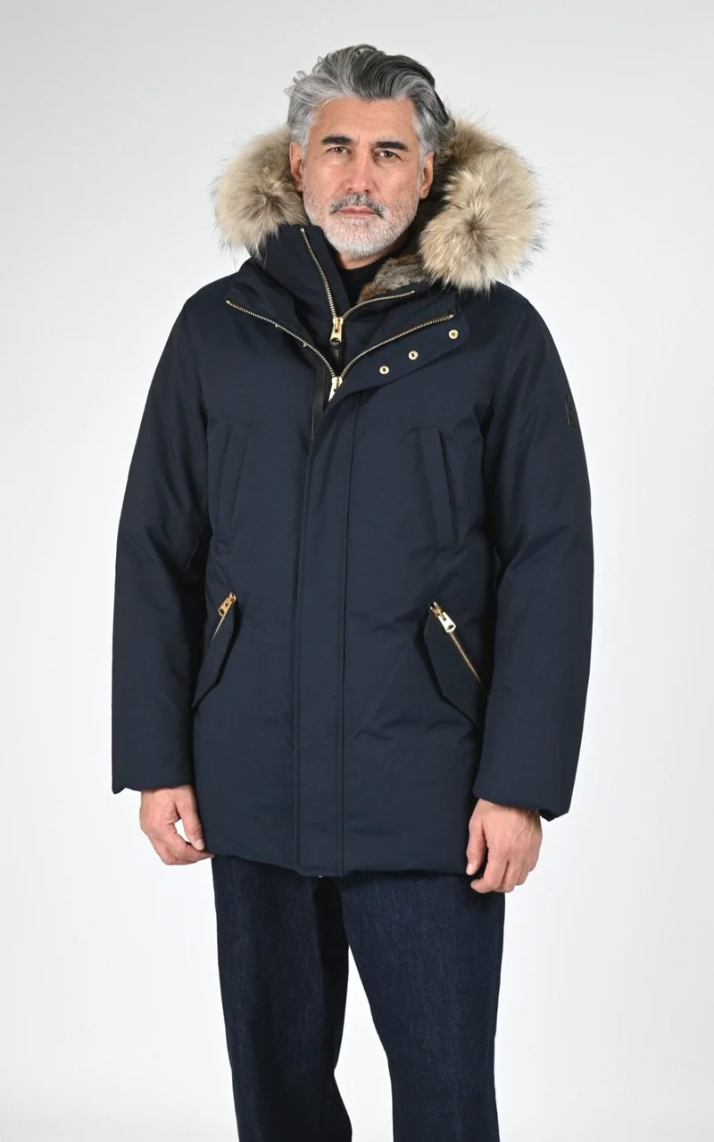 Parka Edward bleu marine
