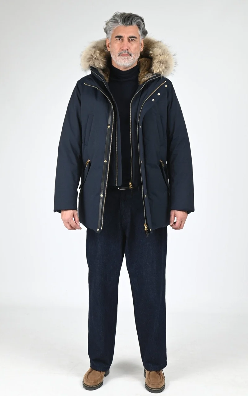 Parka Edward bleu marine