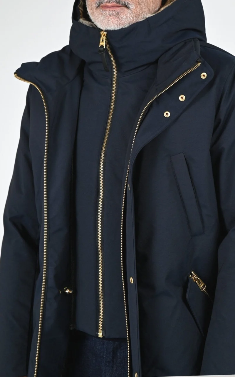 Parka Edward bleu marine