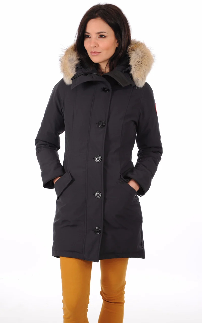 Parka Rossclair bleu marine