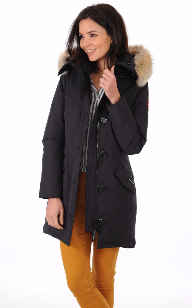 Parka Rossclair bleu marine