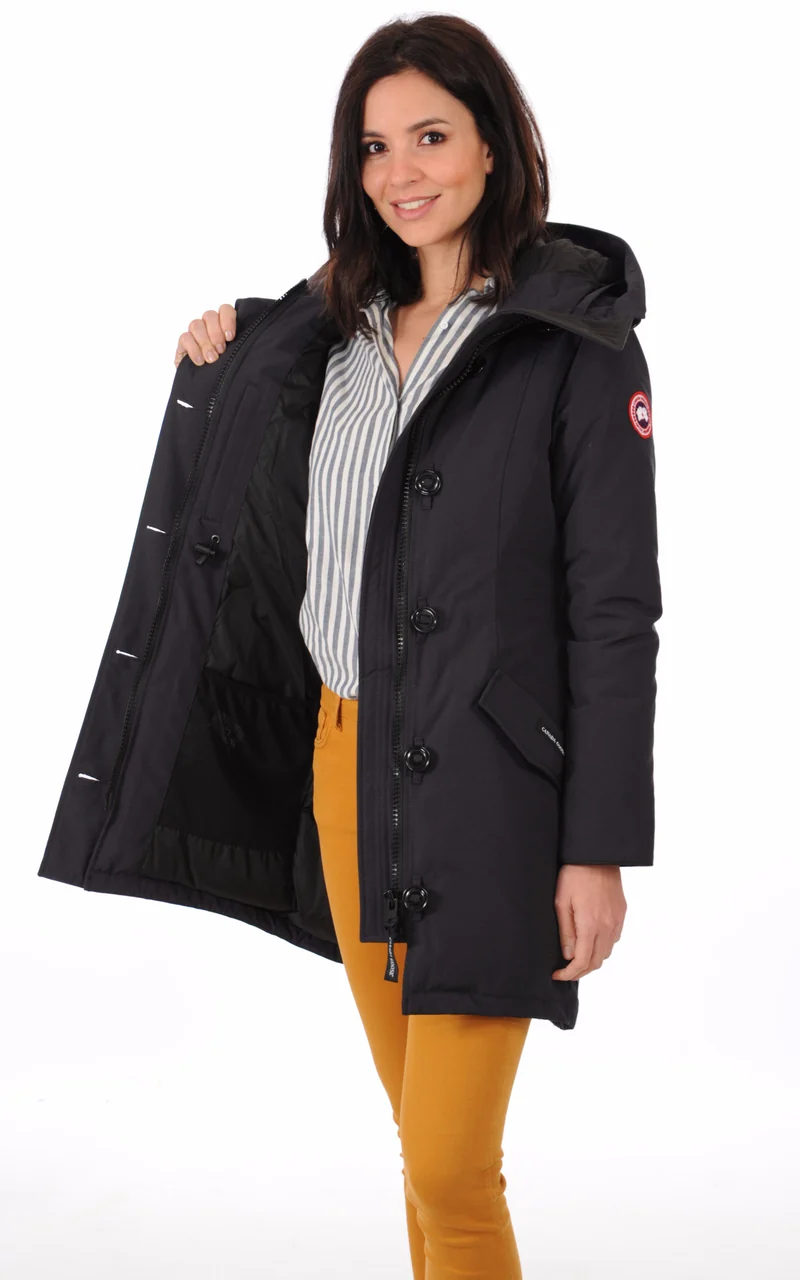 Parka Rossclair bleu marine