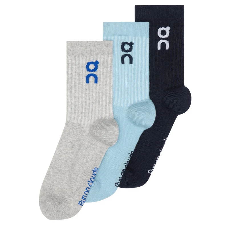 Triple-Pack Logo Socks High