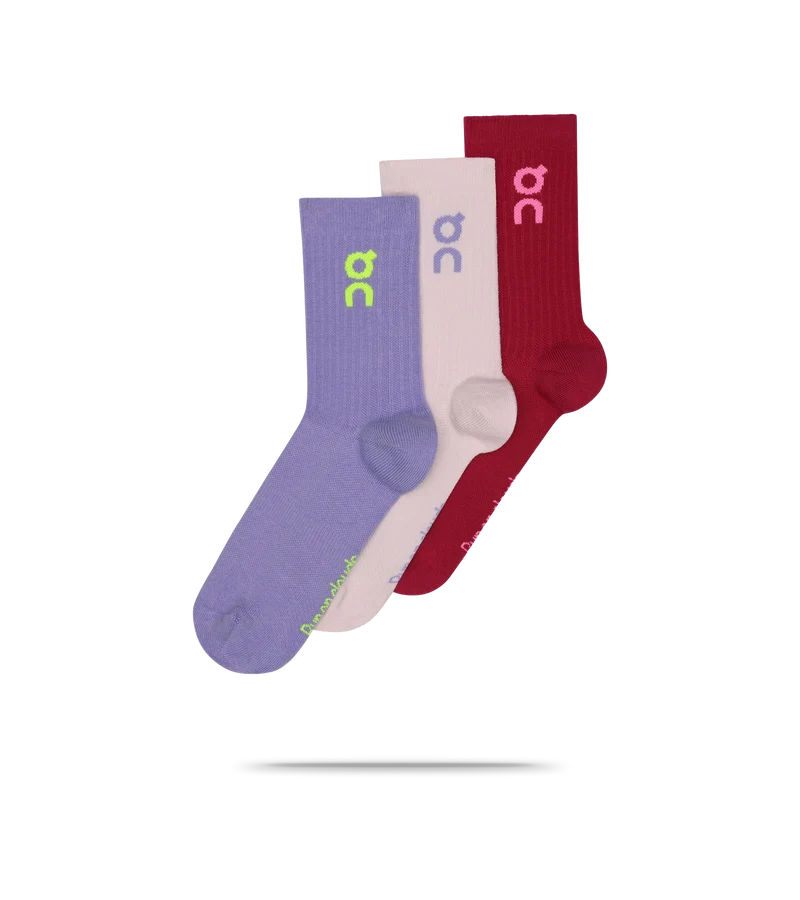 Triple-Pack Logo Socks High