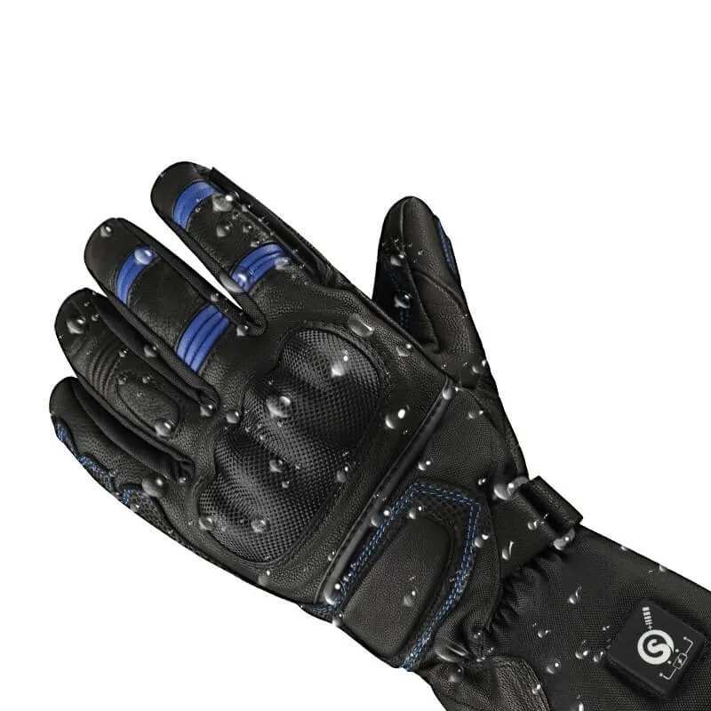 Gants Chauffants Moto carbone | RacerPro™