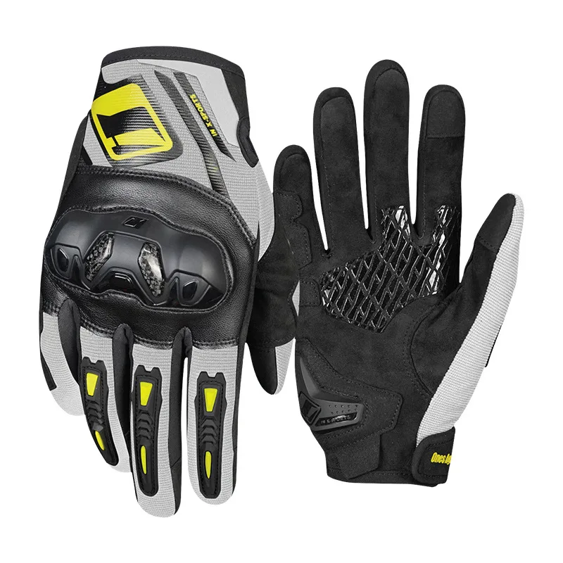 Gants Moto mi-saison CE Fibre Carbone | StormGrip