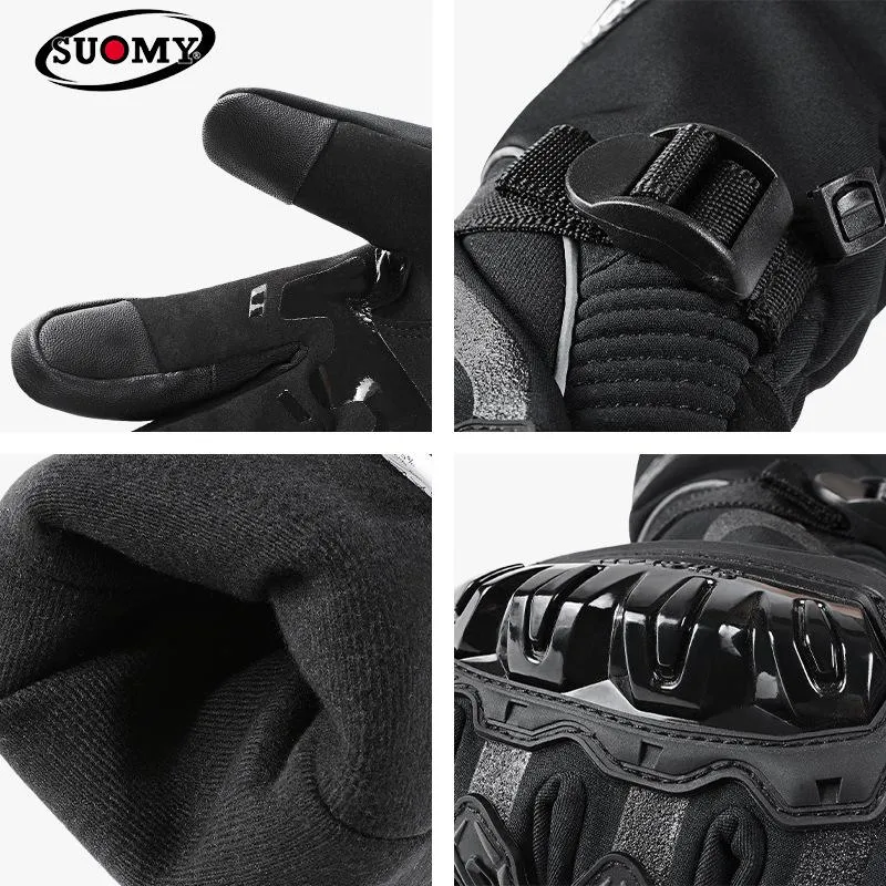 Gants Moto Hiver 100% Imperméables Femme