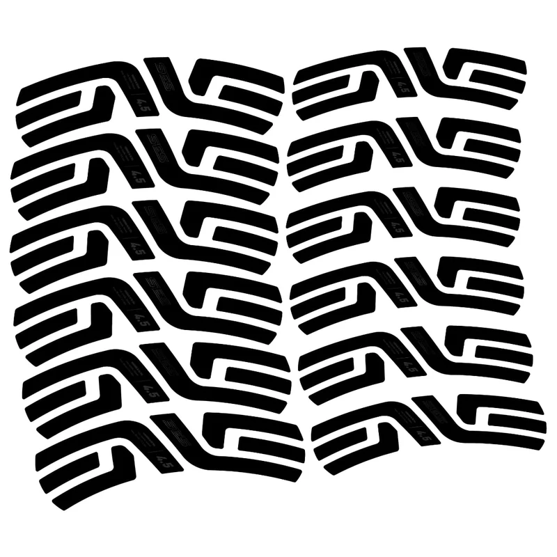 Décalques ENVE 4,5 SES blancs (logo noir)