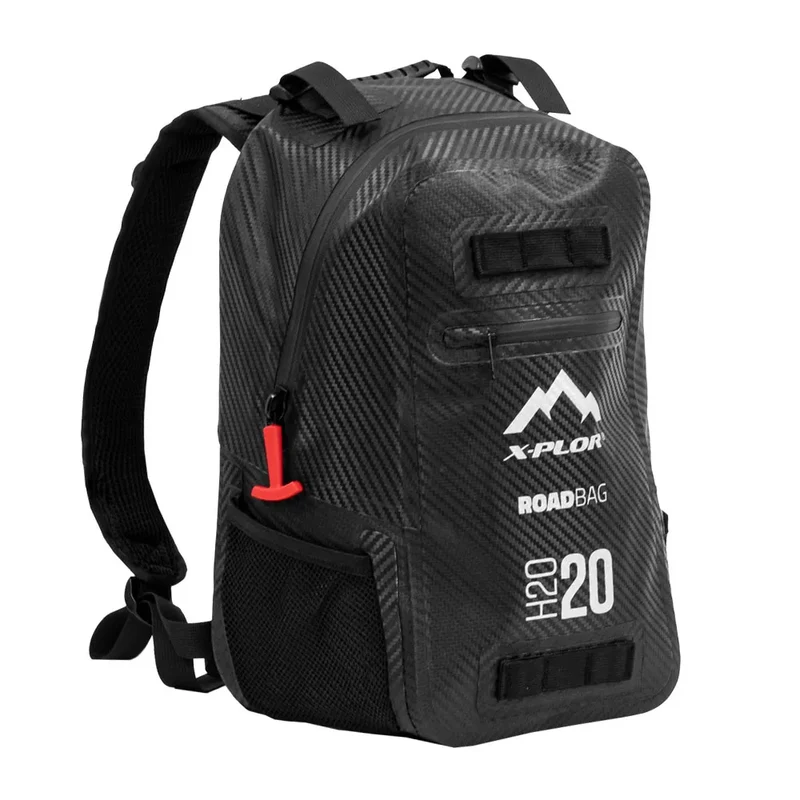 Sac a dos moto carbone