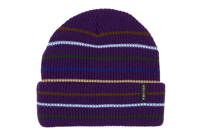 BONNET À RAYURES MULTIPLES